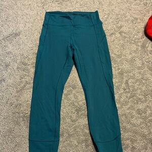 lululemon athletica Teal Leggings